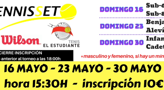 TORNEO INFANTIL TENIS VERANO